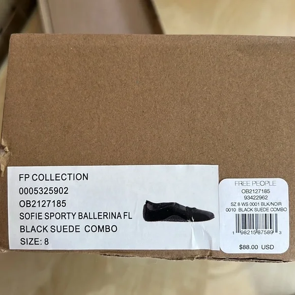 FREE PEOPLE Sofie Sporty Ballerina Flats - Picture 13 of 13